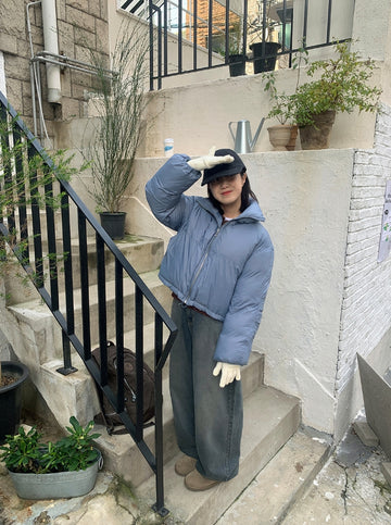 Helan Color Duck Down Short Padding - Duck Down 100